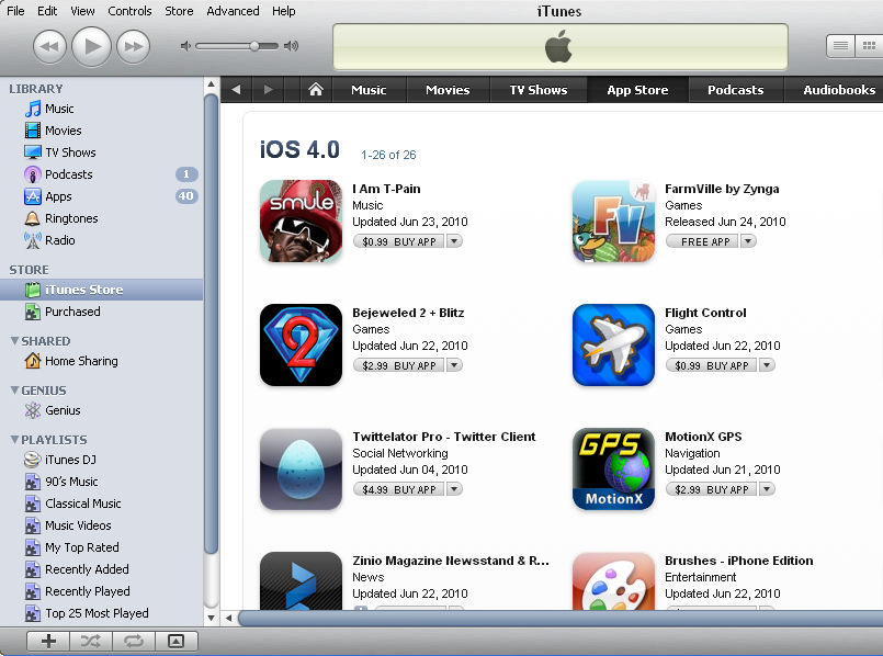 Ios 4 app store icon